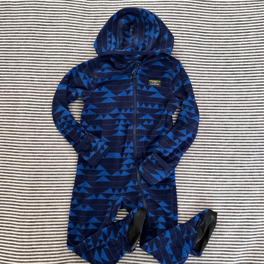 Llbean infant fleece onesie